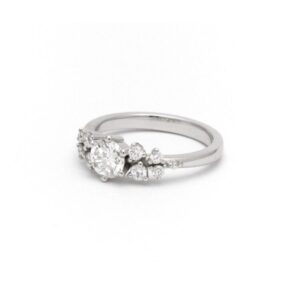 diamant witgoud verlovingsring damesring