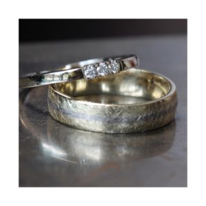 trouwringen goudsmid Best Eindhoven bicolor oud goud nieuw goud recycled diamant