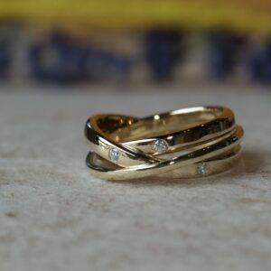 trouwring metamorfose vermaakt diamant