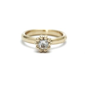 Verlovingsring diamant romantisch solitair